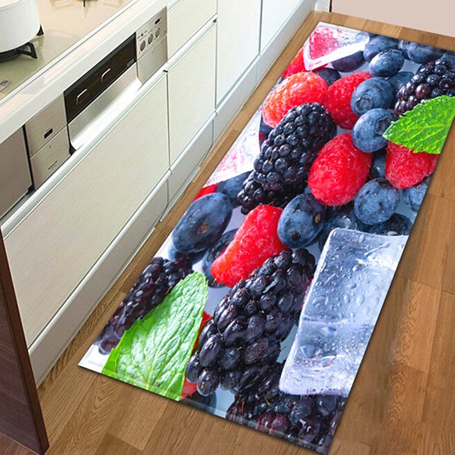 groenten gebied tapijt keuken mat antislip oliebestendige vloermat woonkamer tapijt binnen buiten mat slaapkamer decor badkamer mat entree tapijt deurmat 2026 - $17.99 –P5