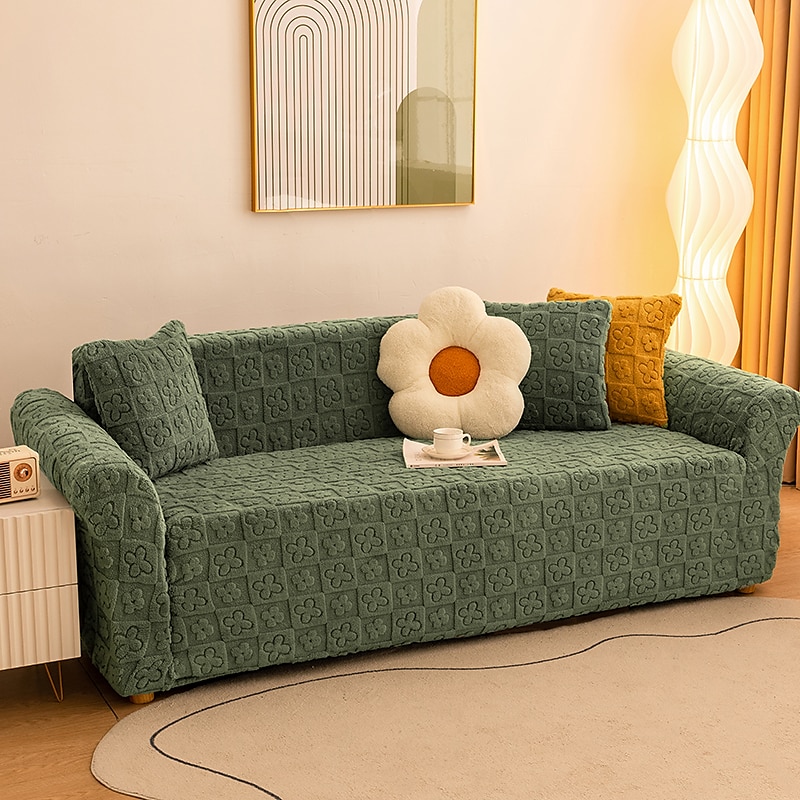 Elastic Jacquard Fabric Sofa Cover Stretch Couch Cover Sectional L Shape Sofa Slipcover Corner Case for Living Room 1/2/3/4 Seat 2025 - $41.99 –P15