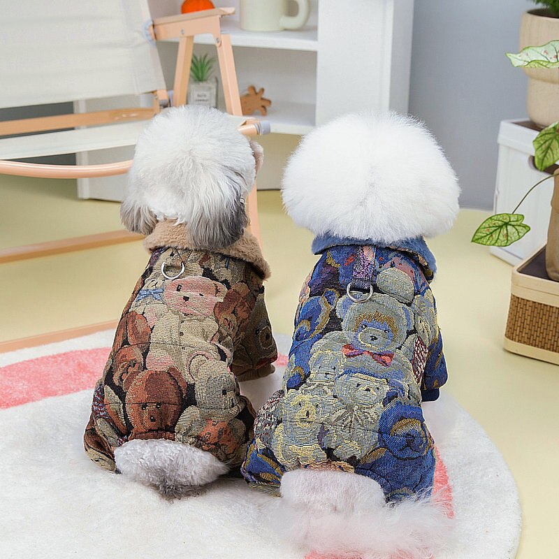 Dog Cat Coat Jacket Fashion Cute Winter Warm Soft Washable Comfortable Outdoor Sports Dog Clothing for Bichon Frise Poodle Pomeranian Baby Pet Papillon 2025 - $35.99 –P6