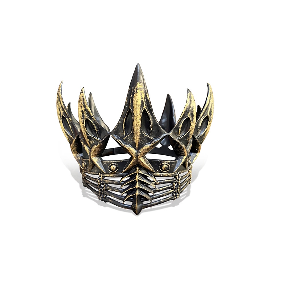 Rétro Vintage Punk & Gothique Médiéval Couronnes Princesse Reine Déguisement Homme Femmes Fantaisie Royal Halloween Mascarade Carnaval Halloween Mascarade Adulte Tiare de 2025 ? $17.49 –P4