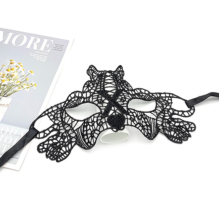 10 stk blondermaske for voksen fest halvansiktsmasket ball kvinners halloween rekvisitter svart morsom øyemaske 2025 - $19.49 –P10
