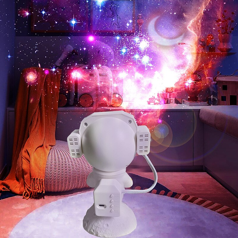 Nouveau mini astronaute ciel lumière colorée projection lumière plein ciel étoile atmosphère veilleuse usb alimentation de 2025 ? $33.99 –P2