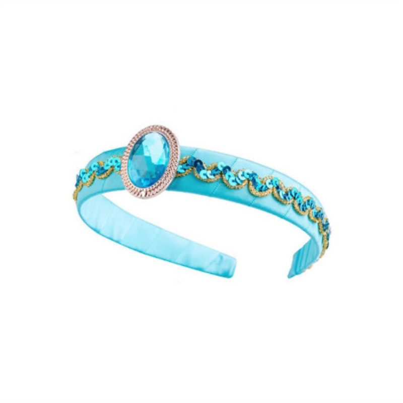 aladdin jasmine prințesă combinație de bijuterii pentru copii noul halloween cos accesorii colecție jasmine 2025 - $18.49 –P12