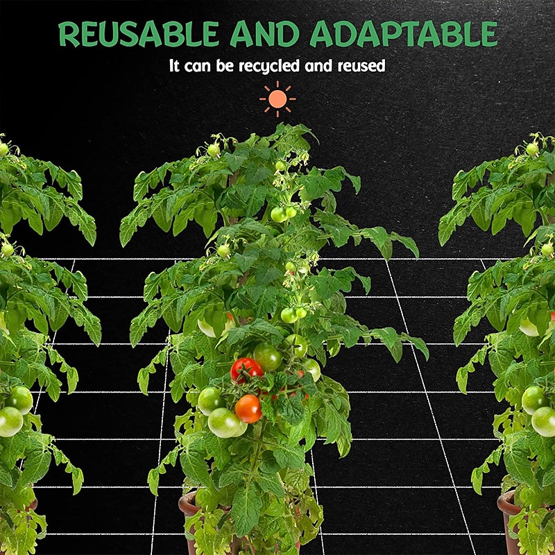 2025年 トレリスネット 頑丈な園芸植物 トレリスネット つる植物用 屋外屋内 豆用栽培ネット トマト エンドウ豆 カボチャの花  コレクション – $13.99 –P7