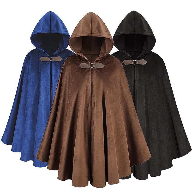 Robe noire Halloween - Cape noire