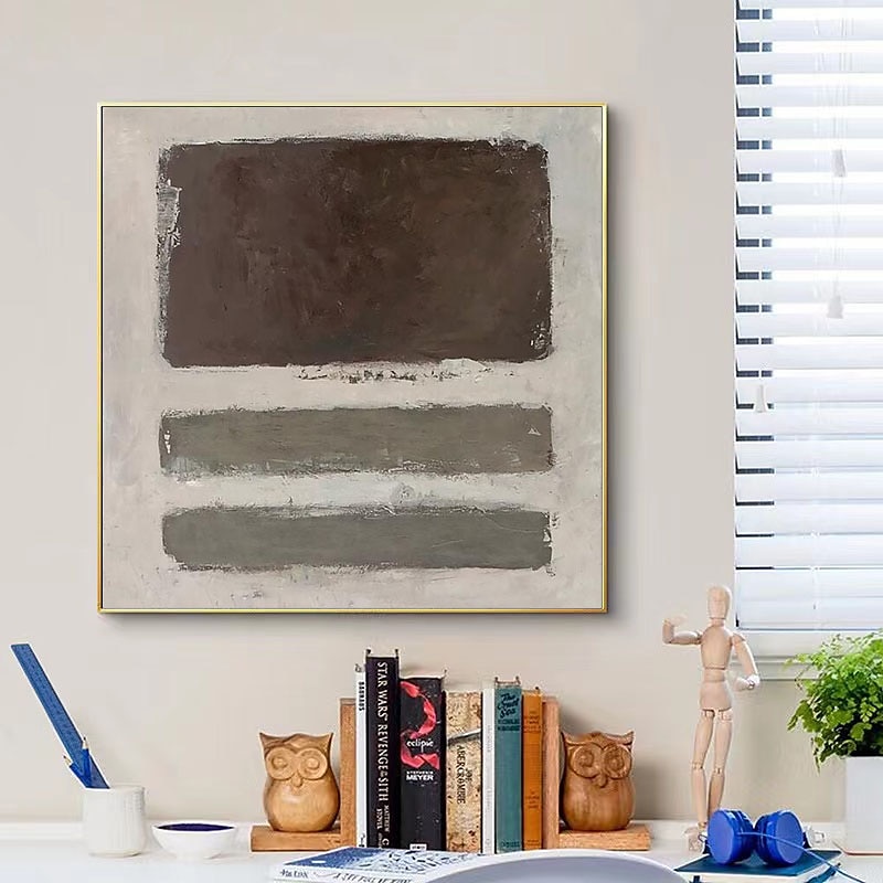 Originální abstraktní umělecké ručně malované žluté obrazy na plátně fialové moderní akrylové malby nástěnná dekorace do obývacího pokoje bez rámu 2026 - $67.99 –P7