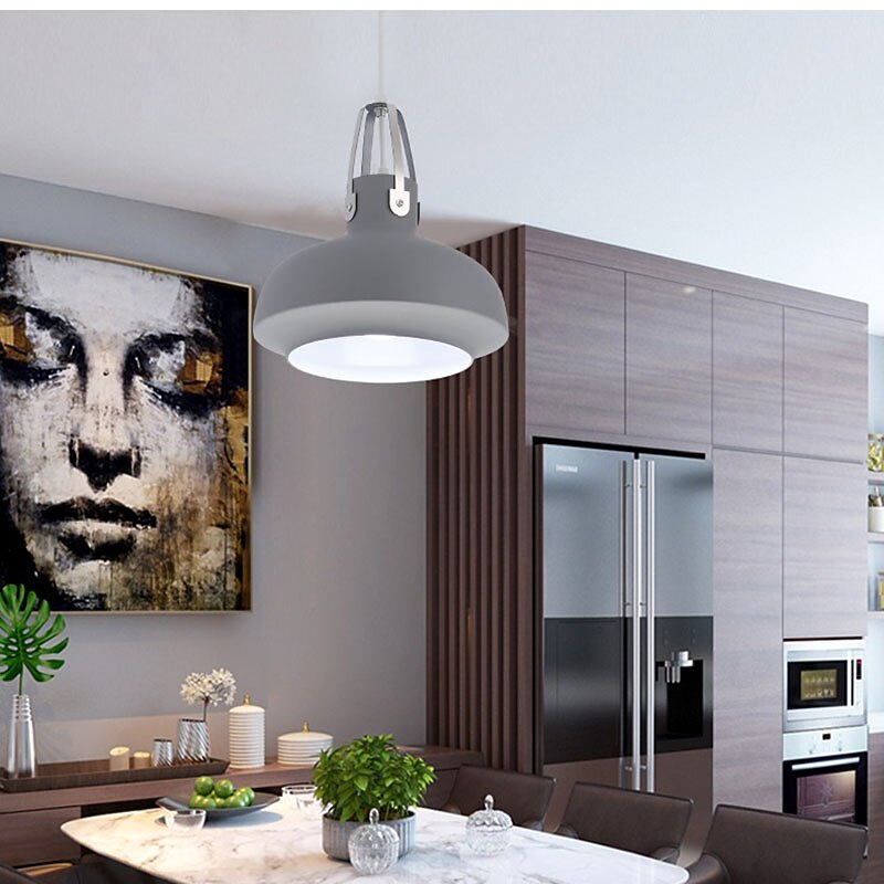 35 cm Pendant Lantern Design Pendant Light Metal Painted Finishes Modern 110-120V 220-240V 2026 - $399.99 –P18