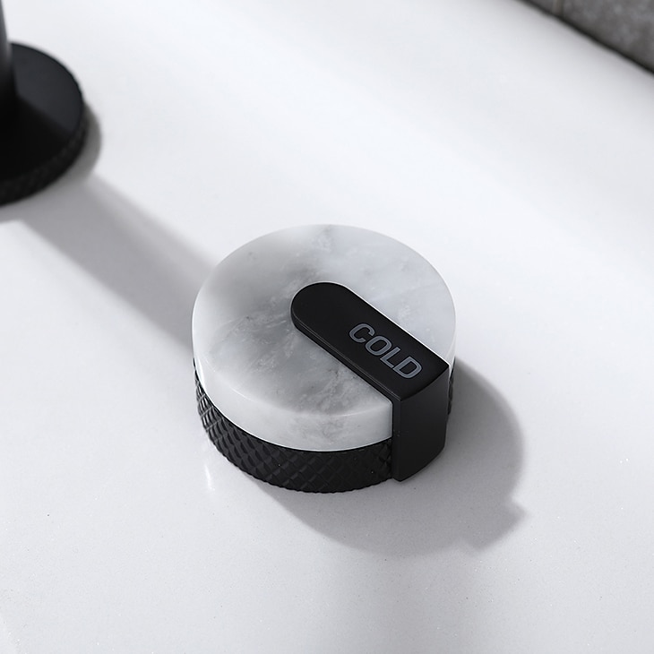 Robinet lavabo - Séparé Plaqué Diffusion large Deux poignées trois trousBath Taps de 2026 ? $218.69 –P2