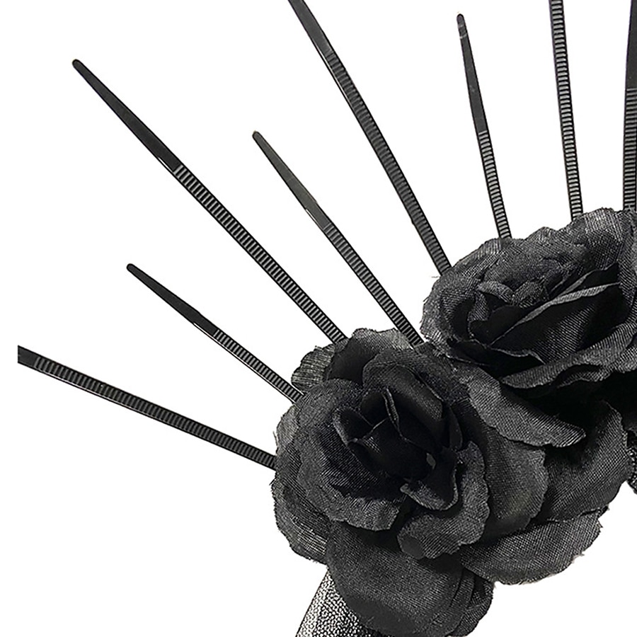 Retro Punk a gotika Středověké Čelenka Čerodějnice Královna Maškarní kostým Dámské Fantazie předvečer Všech svatých Plesová maškaráda předvečer Všech svatých Plesová maškaráda Dospělé Čelenka 2025 - $13.99 –P8