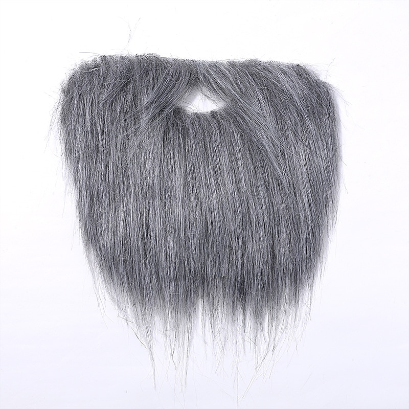 carnival Beard Santa Beard White long hair black beard party beard dress up 2025 - $11.99 –P5
