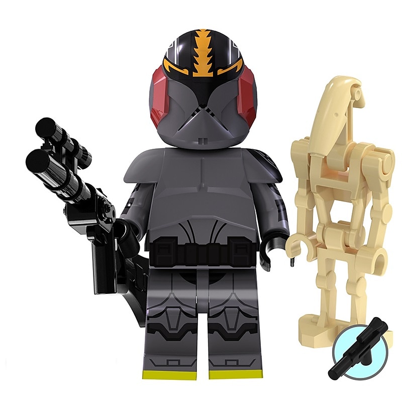 8 Pcs Science Fiction Series Clone Cleaner Asoka Repairman Assembles Humanoid Building Block Toys 2025 - $21.99 –P8