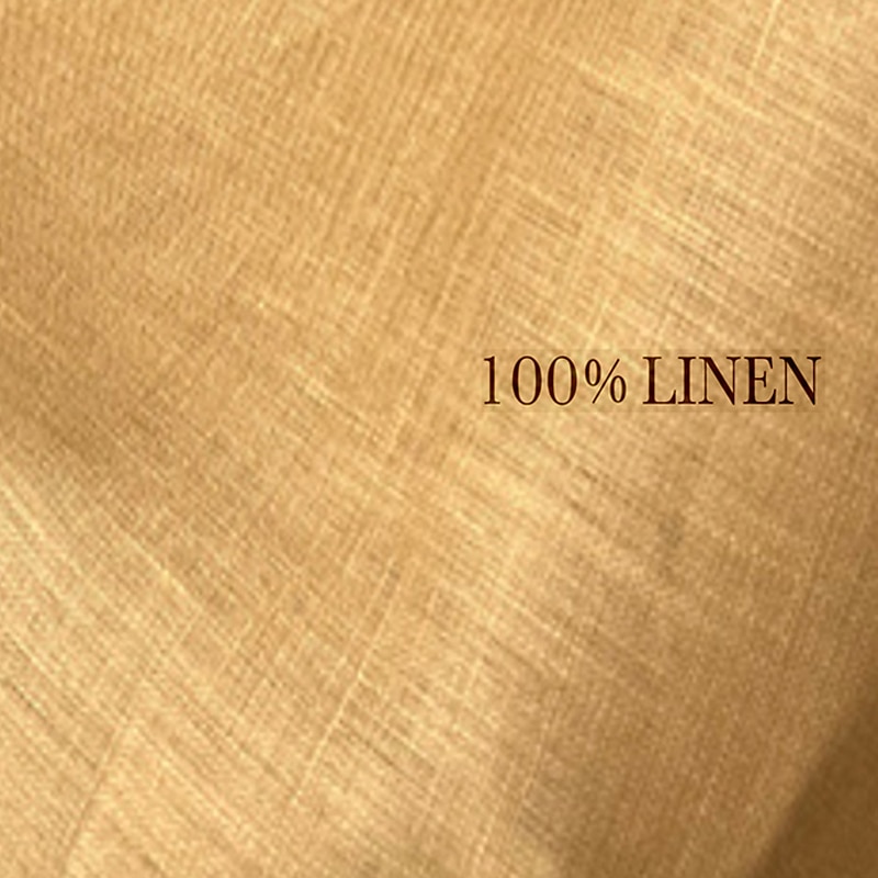 100% Linen Men's Shirt Linen Shirt Button Up Shirt Black Navy Blue Long Sleeve Stripes Lapel Spring &  Fall Outdoor Daily Clothing Apparel 2025 - $28.99 –P2