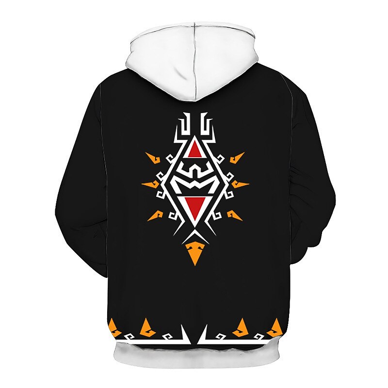 The Legend of Zelda Połączyć Bluza z Kapturem Anime 3D Przednia kieszeń Graficzny Na Dla par Męskie Damskie Dla dorosłych Karnawał Bal maskowy Druk 3D Impreza Codzienne 2025 - $29.99 –P7