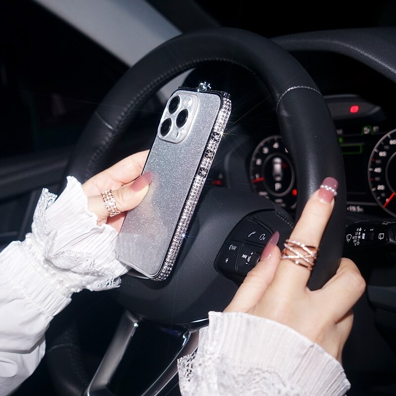 телефон Кейс для Назначение Айфон 15 Про Макс Плюс iPhone 14 13 12 11 Pro Max Plus Кейс на заднюю панель Защитная пленка для объектива камеры Блеск Блеск Блестящий Защита от удара Акрил 2025 - $23.99 –P12