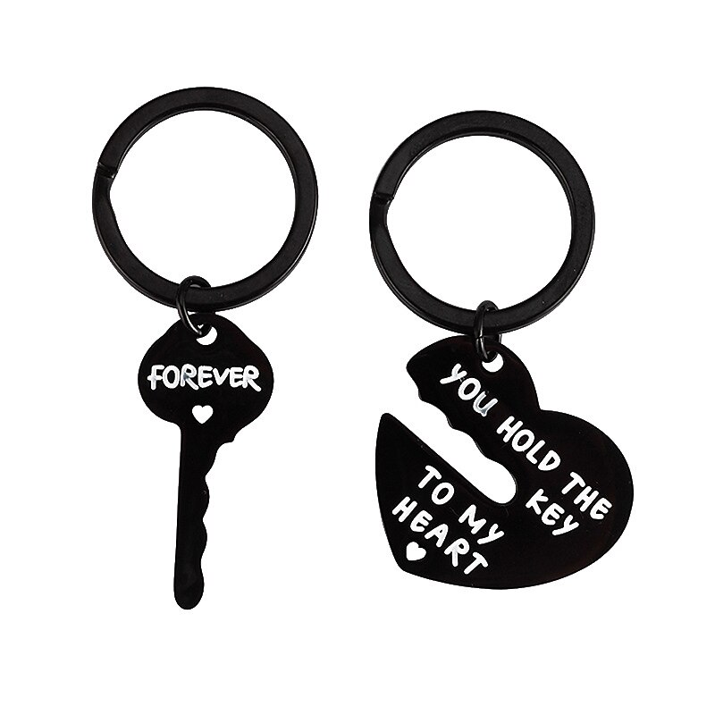 You Hold The Key to Couple Stainless Steel Keychain Valentine's Day 2025 - $12.99 –P6