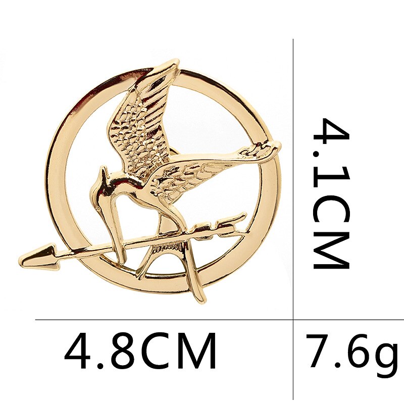 Mockingja Pin Mockingjay Brooch Pins Cosplay for Men's Women's Adults' Masquerade ...