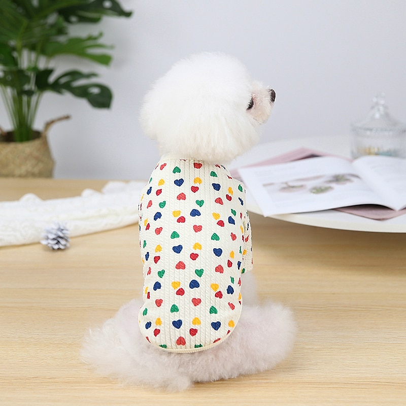 Koirat Kissat Takit Takki Muoti söpö tyyli Talvi Lämmin Pehmeä Pestävä Mukava ulko- Urheilu Koiran vaatteet for Bichon Frise Villakoira Pomeranian Pienelle lemmikille papillon 2025 - $26.99 –P3