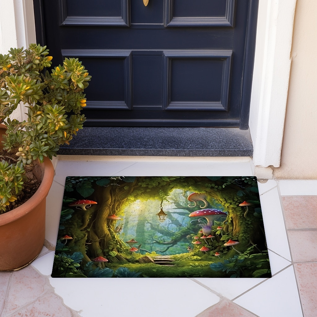 Mushrooms Forest Doormat Floor Mats Washable Rugs Kitchen Mat Non-Slip Oil Proof Rug Indoor Outdoor Mat Bedroom Decor Bathroom Mat Entrance Rug 2026 - $20.99 –P3