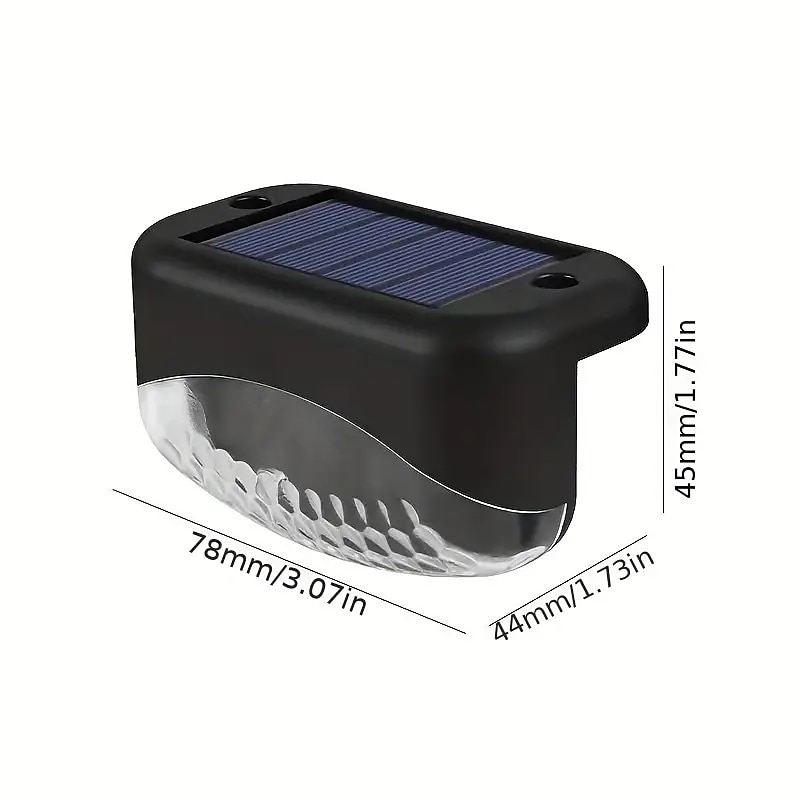 4 luci solari per esterni, impermeabili, cortile, giardino, scenografica villa, parco, balcone, scale, pareti e ringhiere decorate con luci notturne solari del 2025 a $17.99 –P9