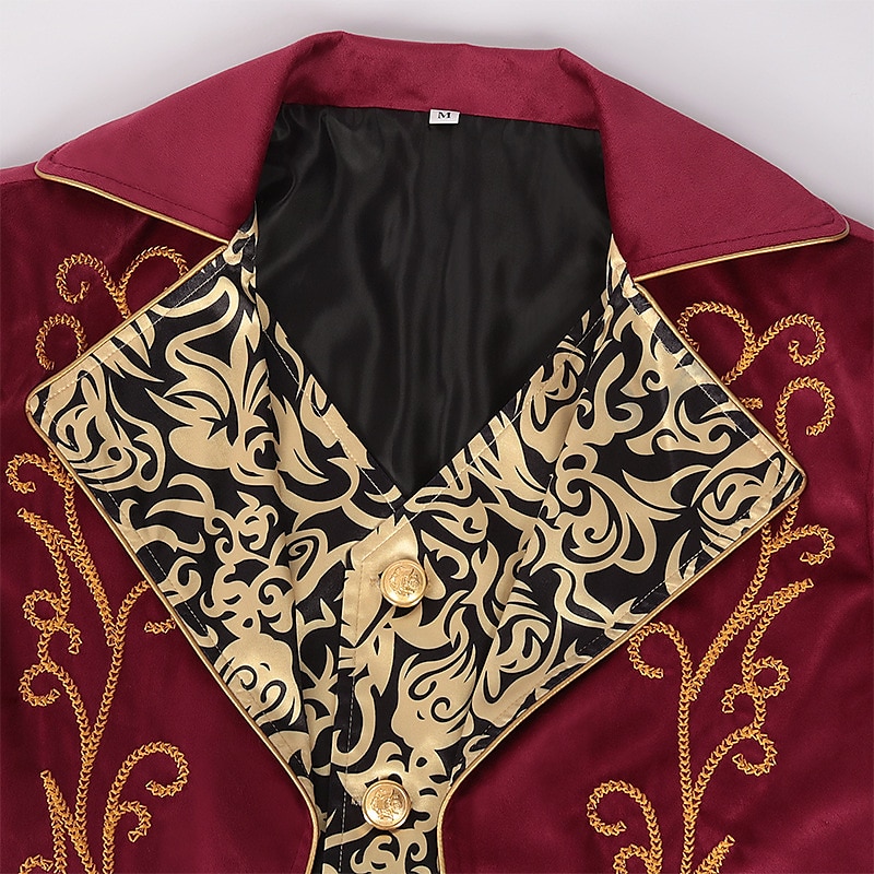 Punk & Gotico Medievale Steampunk Cappotto Trench Abbigliamento esterno Principe Medico della peste Nobile Tinta unita Per uomo Reale Stile Steampunk Carnevale Mascherata Festa / Sera Adulti Cappotto del 2025 a $55.99 –P6