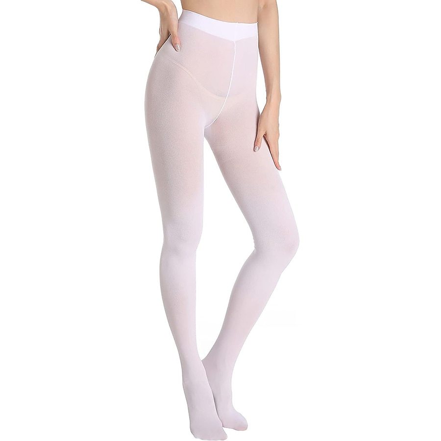 Retro Vintage 1980s Tights Solid Color Women's Performance Club Pride Parade Adults' Pants All Seasons 2025 - $14.49 –P7