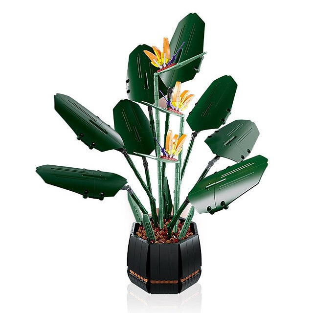presentes de dia das mulheres presente de dia dos namorados compatível com le-go rose bloco de construção enfeites de flores g5010 bloco de construção borboleta orquídea bonsai buquê presentes de dia de 2025 por $74.99 –P6