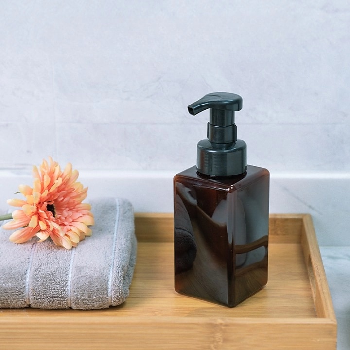 1 distributeur de savon moussant rechargeable – Flacon pompe de 450 ml pour savon liquide et lotion – Fournitures de salle de bain pratiques et respectueuses de l'environnement. de 2025 ? $3.99 –P6