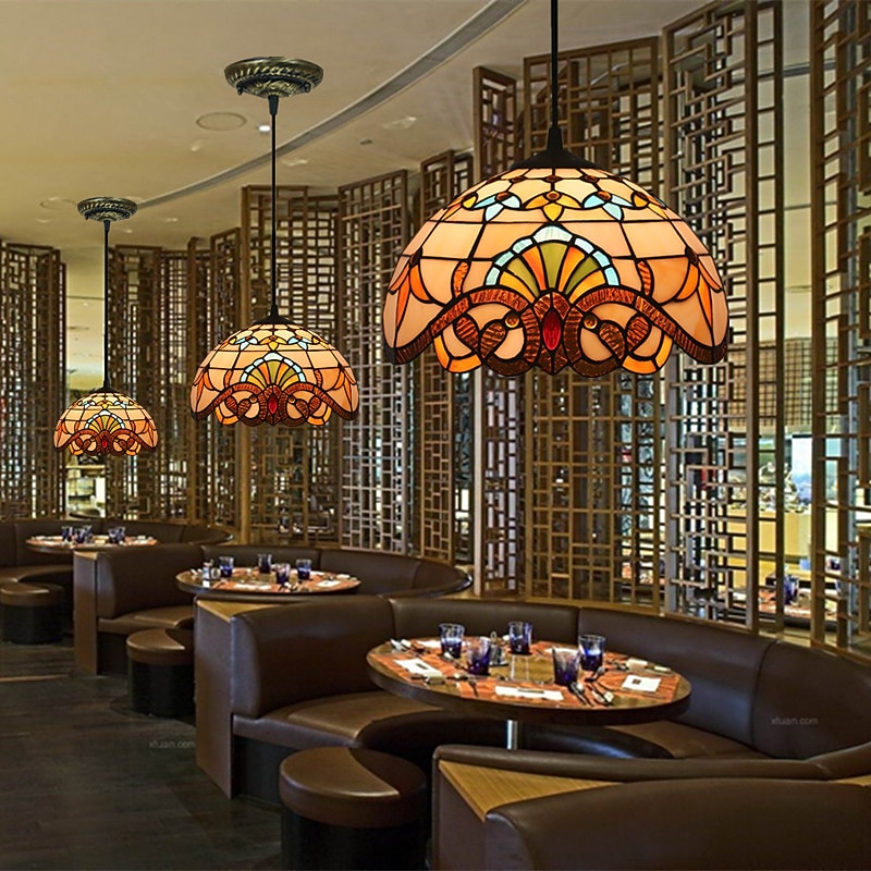 Lampadario in stile lampadario lampada a sospensione bar lampada da ponte barocca creativa lampada a sospensione del 2025 a $168.99 –P1