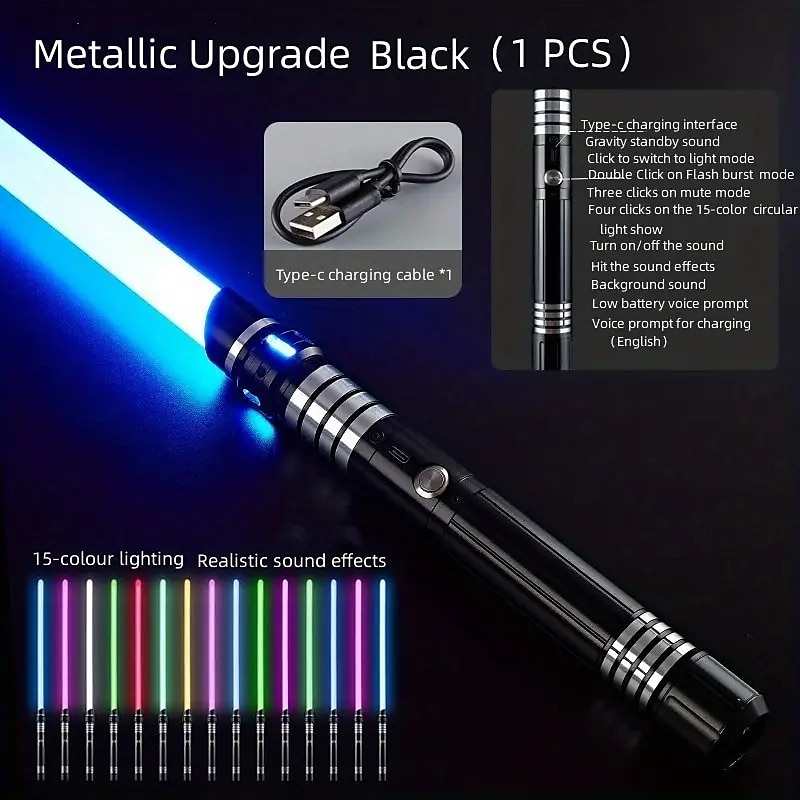Upgraded Version Gravity Sensing LED Light Up Toys 15-color Metal Rechargeable Toy Party Glow Toys for Halloweenfor Gift for Boy&Girls 2025 - $54.99 –P5