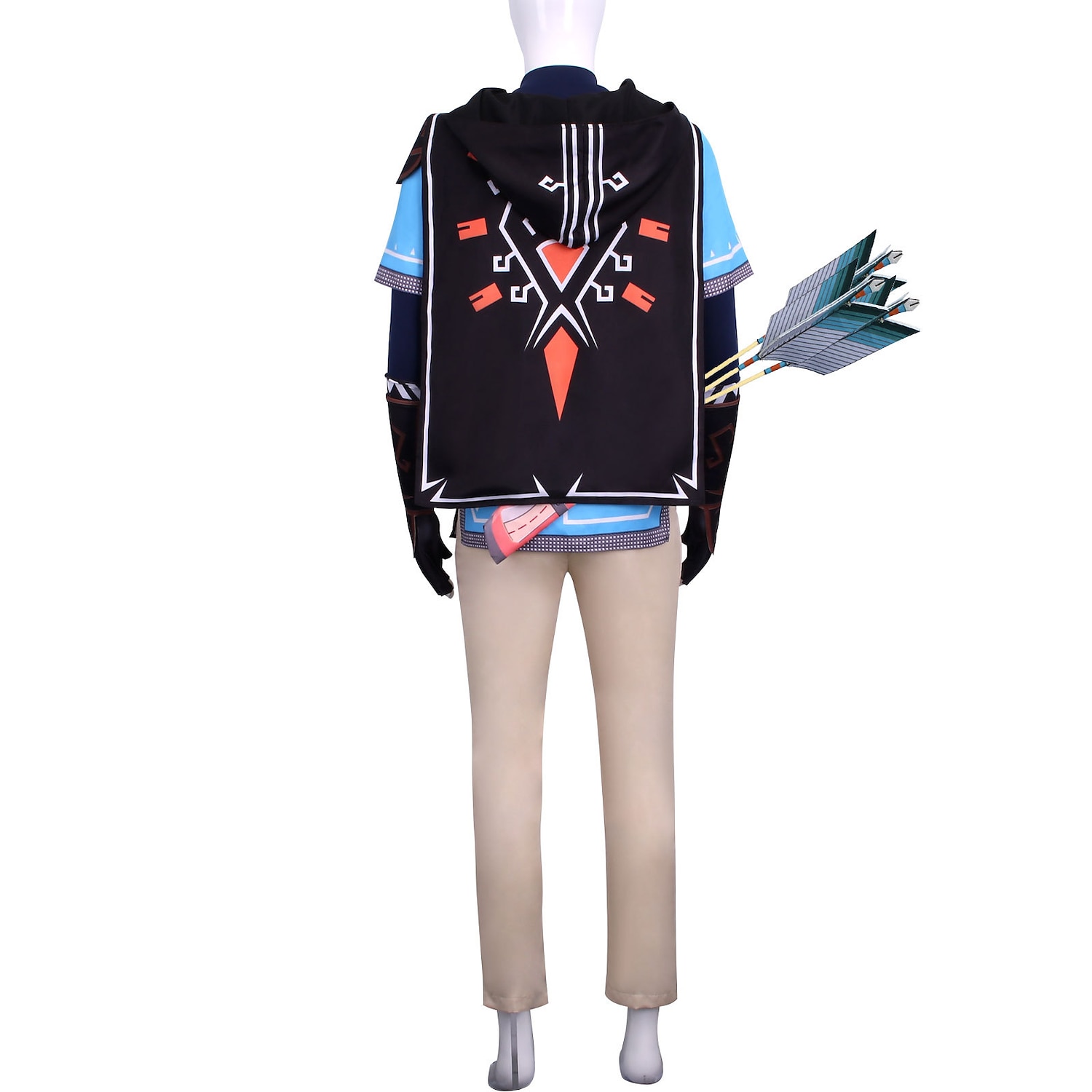 La légende de Zelda : les larmes du royaume Lien Manga Costume de cosplay Tenues Costumes de Cosplay Mascarade Plus d'accessoires Costume Pour Homme Femmes Adulte de 2025 ? $96.99 –P11
