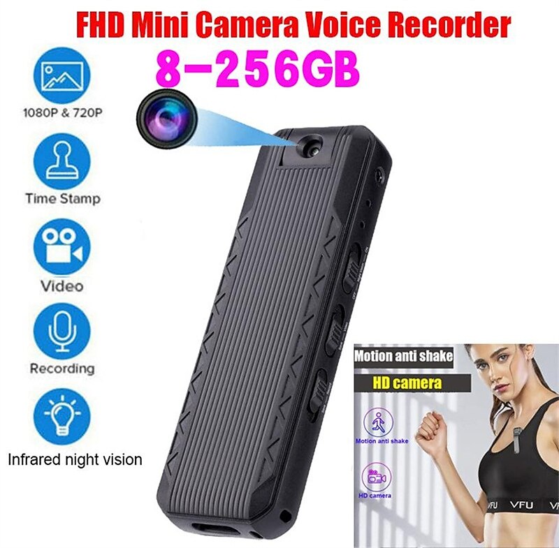 1080P HD Portable Pen Recorder Night Vision Vide Open Hidden Video Voice Mini Recording Pen Camera Voice Control 2025 - $36.99 –P12