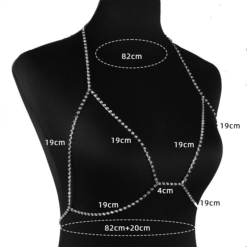 Colier Choker Corp lanț / burtă lanț Lanțișor de Corp  Elegant și luxos Sclipici Sexy Aliaj Pentru Disc Cosplay Carnaval Pentru femei Costum de bijuterii Bijuterii de moda 2026 - $14.99 –P9