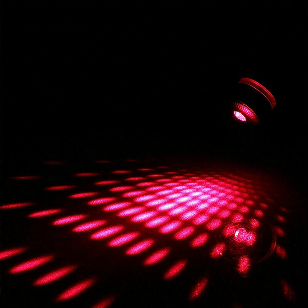 Car Roof Star Night Light Portable Adjustable USB Flexible Interior LED Show Romantic Atmosphere Star Night Projector for CarsBedroomsPartiesetc (Red/Purple) 2025 - $8.49 –P6