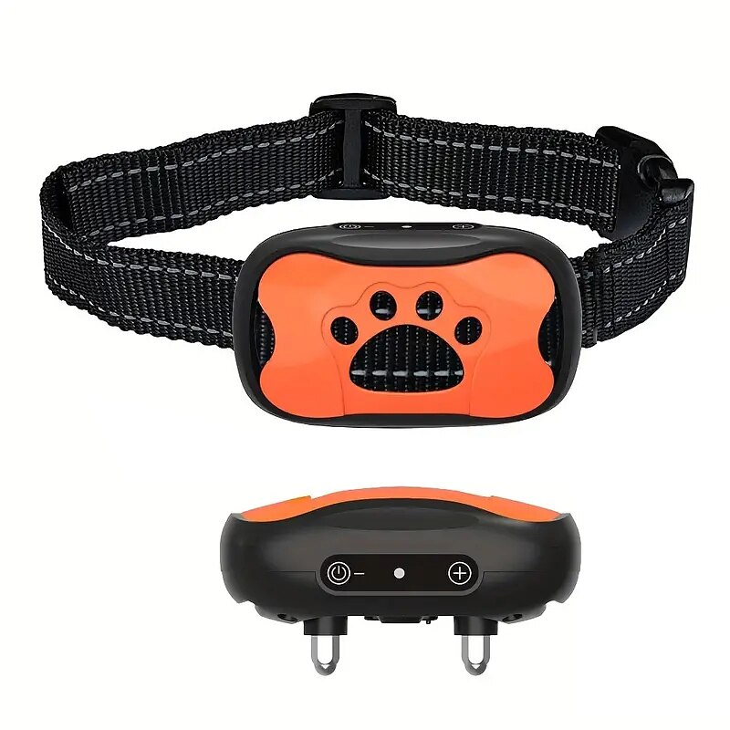 1 buc. dispozitiv inteligent cu ultrasunete anti-latrat, zgarda reincarcabila automata de dresaj pentru caini zgarda anti-latrat 2025 - $37.99 –P5