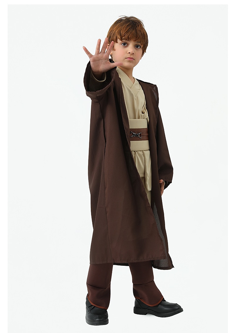 Jedi Ritter Cosplay Kostüm Outfits Kostüm Cosplay for Jungen Kinder Karneval Maskerade 2026 - $50.99 –P7