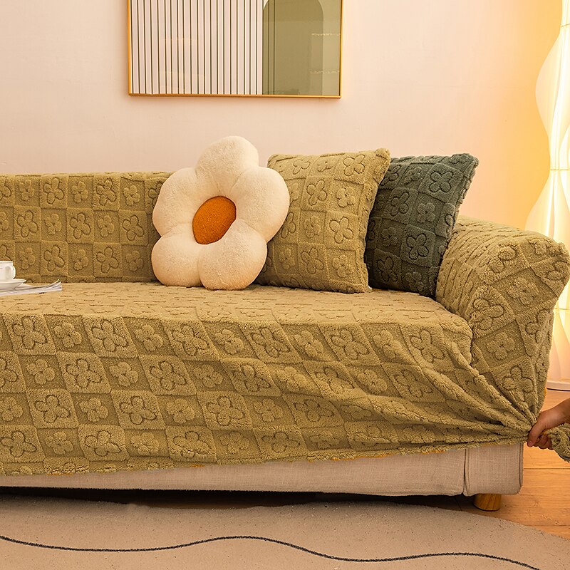 Elastic Jacquard Fabric Sofa Cover Stretch Couch Cover Sectional L Shape Sofa Slipcover Corner Case for Living Room 1/2/3/4 Seat 2025 - $41.99 –P12