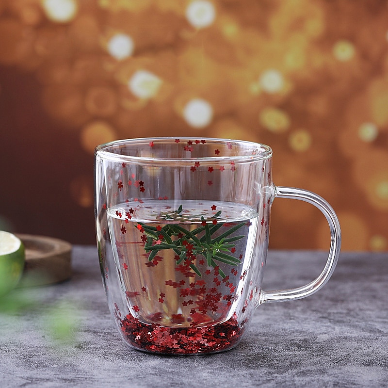 tazze creative tazza di vetro borosilicato a doppio strato di cartone animato tazza di anatra tazza di orso tazza di latte tazza di acqua per uso domestico giorno divertente san valentino del 2025 a $19.49 –P10
