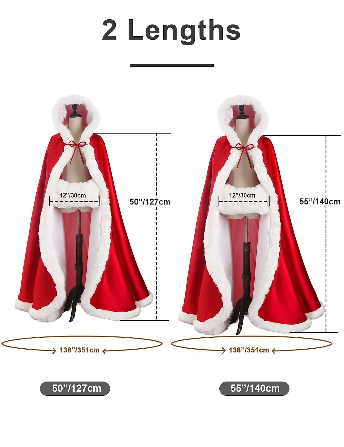 Retro Vintage Medieval Renascentista Capa manto com capuz Xales Viking Casamento Elfo Côr Sólida Mulheres Celta Viking Fantasia Espetáculo Casamento Adulto Xale Outono Inverno de 2025 por $83.99 –P3