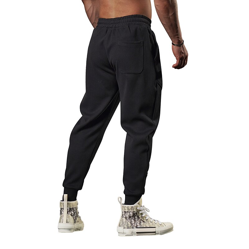 Per uomo Pantaloni in pile Jogging Pantaloni da pista Esterno Athleisure Giornaliero Sport Asciugatura rapida Morbido Comodo A cordoncino Vita elastica Liscio Lunghezza intera Di tendenza Informale del 2025 a $21.99 –P2