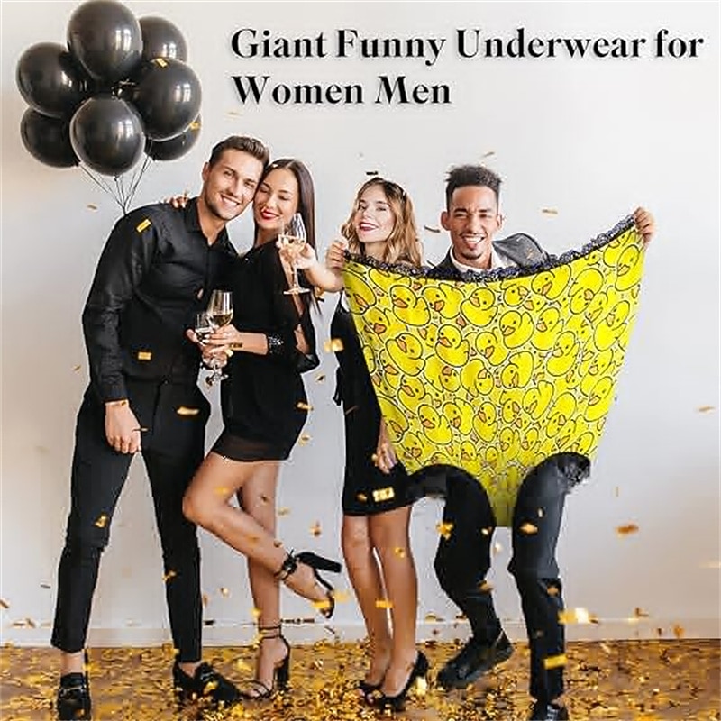 Women's Day Gifts Funny Day Valentine's Day Granny Panties Funny Gag Gifts for Adult Women Men Wedding Party Bride Big Mama Undies Prank Giant Mormon Underwear Mother's Day Gifts Christmas Gift 2026 - $18.99 –P4