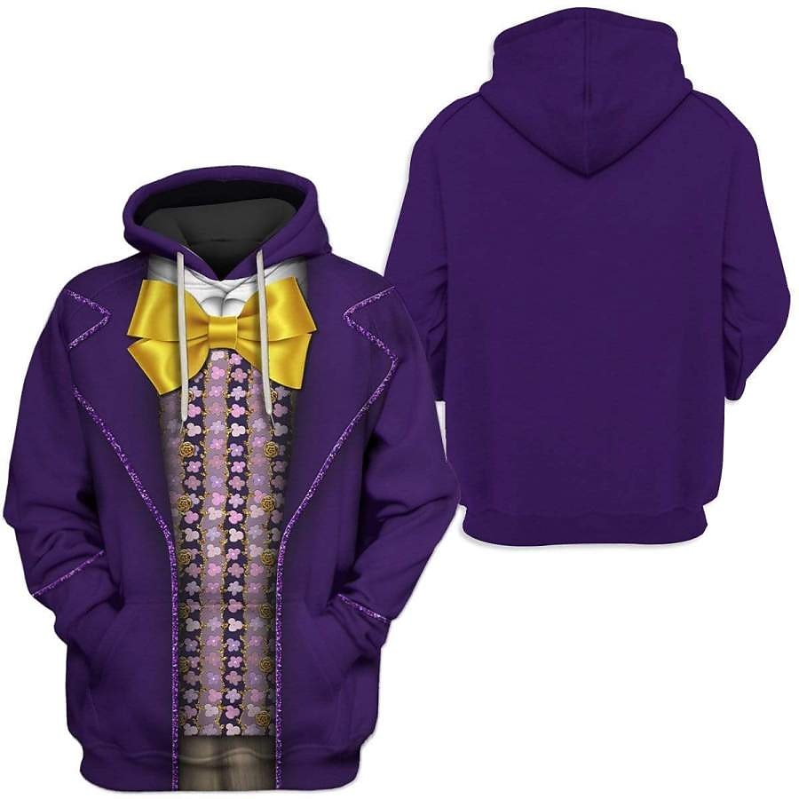 Charlie e la fabbrica di cioccolato Willy Wonka Oompa Loompa Felpa con cappuccio Cartone animato Manga Stampa 3D Tasca frontale Grafica Per Da coppia Per uomo Per donna Per adulto Carnevale Mascherata del 2025 a $29.99 –P3