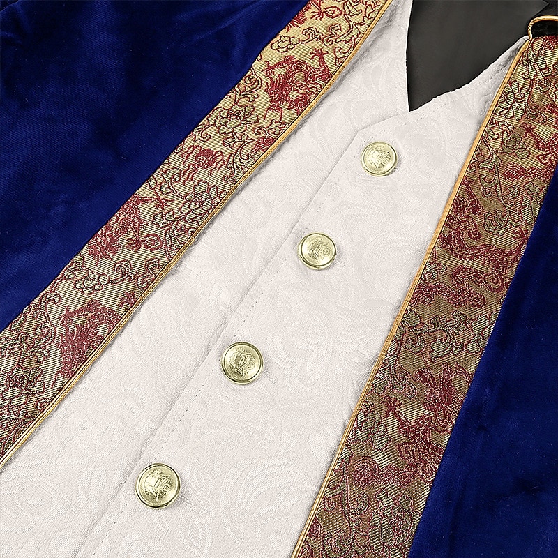 Punk și gotic Medieval Steampunk Geacă Costum Cosplay Σμόκιν Vampiri Domn Mărime Plus Size Costume de fancy Bărbați Regal Steampunk Carnaval Mascaradă Performanță Evenimente / Petrecere Petrecere cu 2025 - $58.99 –P7