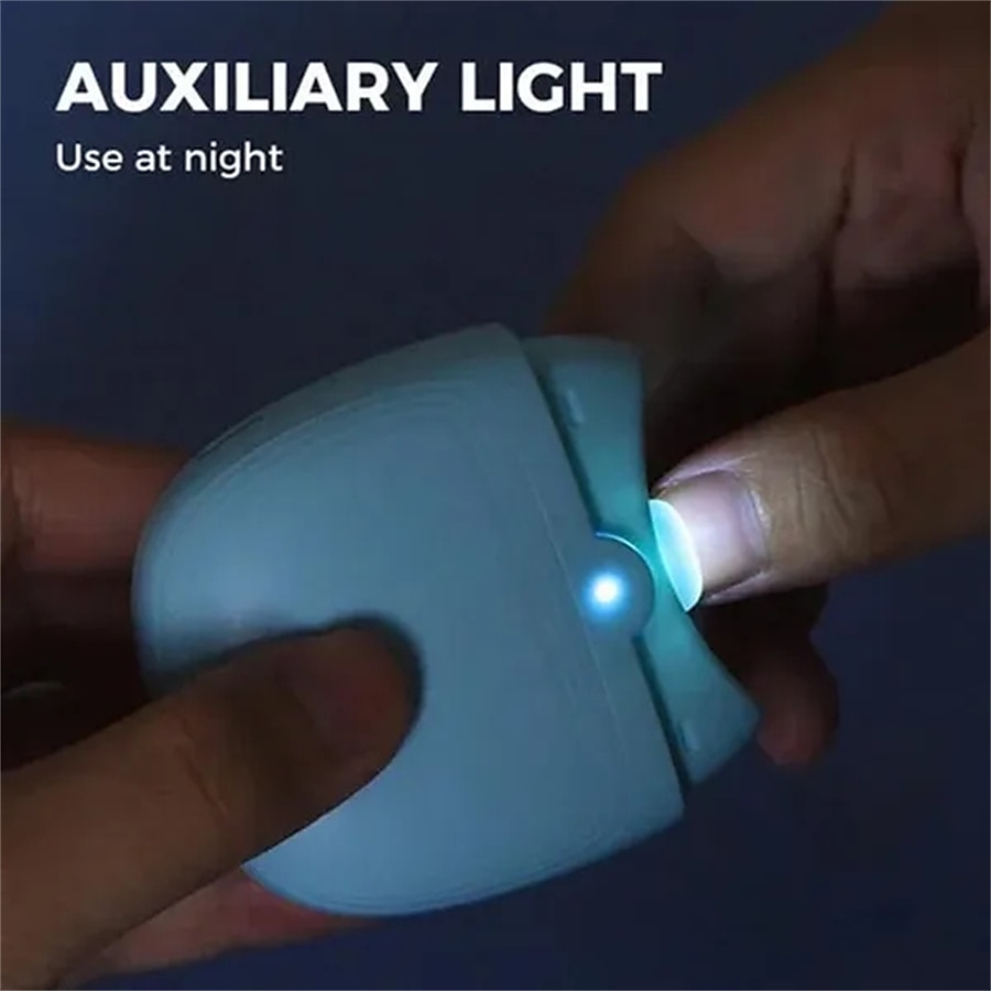 Electric Nail Clippers Automatic Nail Clipper with Light 2 In 1 Fingernail Cutter and File with Nail Scraps Storage USB Rechargeable Safety Fingernail Trimmer for Adults and Baby Nail Care 2025 - $29.99 –P4