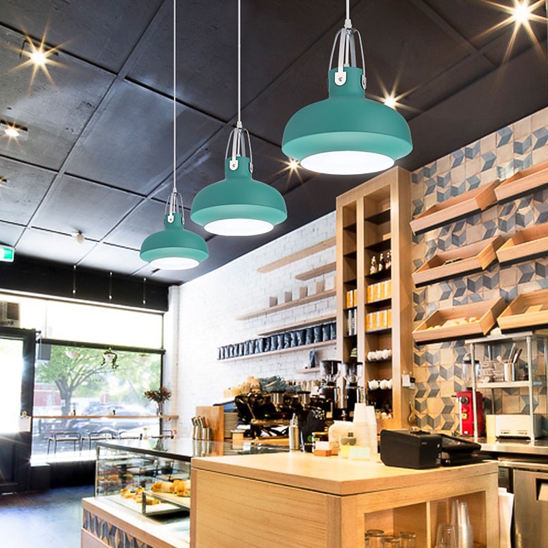 35 cm Pendant Lantern Design Pendant Light Metal Painted Finishes Modern 110-120V 220-240V 2026 - $399.99 –P17