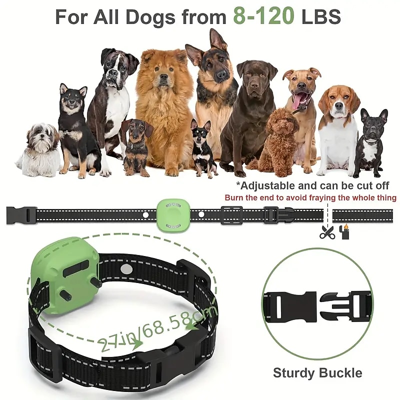 2026年 ペットの犬の電気首輪防水受信機犬の訓練首輪  コレクション – $54.99 –P8