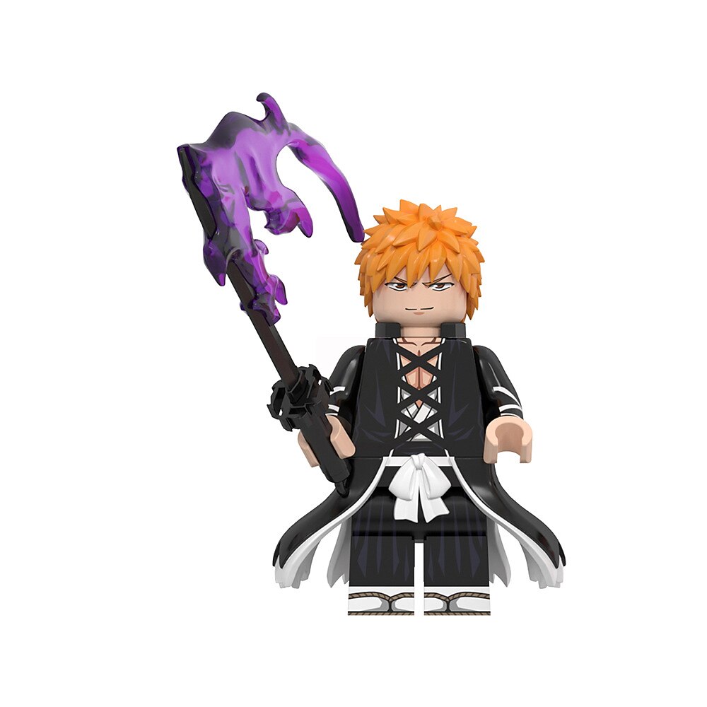 8 st monterad leksak anime-serien död gud genki svärd hachizaki ichigo kid byggstensväska 2025 - $27.99 -P3