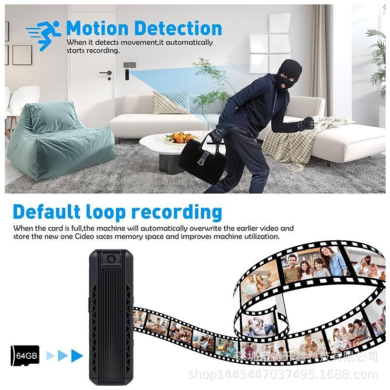 1080P HD Portable Pen Recorder Night Vision Vide Open Hidden Video Voice Mini Recording Pen Camera Voice Control 2025 - $36.99 –P9