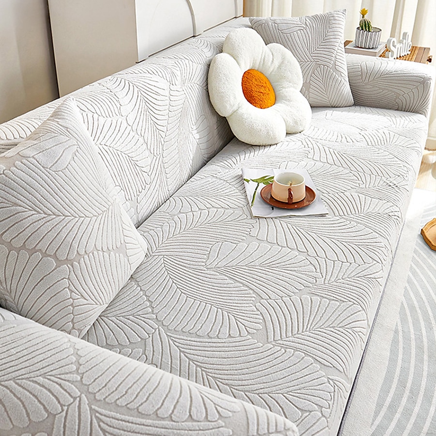 Funda de sofá de jacquard elástica, fundas elásticas, funda de sofá suave y duradera, 1 pieza de tela de spandex, protector de muebles lavable, apto para sillón, asiento/sofá/sofá/sofá XL/sofá en 2025 - $37.99 –P10