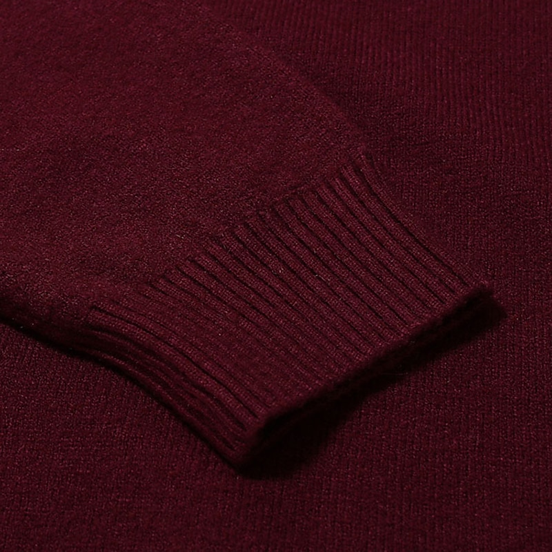 Pánské Pulovrový svetr Pletený svetr Rýhovaný Plést Standardní Pletený Bez vzoru Mock Neck Základní Zahřívací Denní nošení Jdeme ven Oblečení Podzim Zima Fialová Černá M L XL 2026 - $18.99 –P18