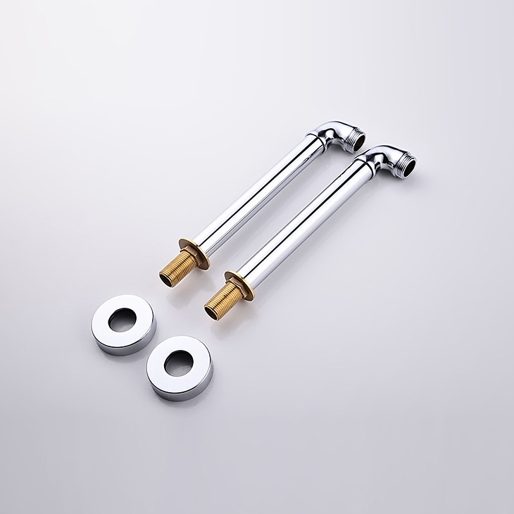 Badekarskran - Moderne Moderne galvanisert Romersk kar Keramisk Ventil Bath Shower Mixer Taps 2026 - $660.89 –P10